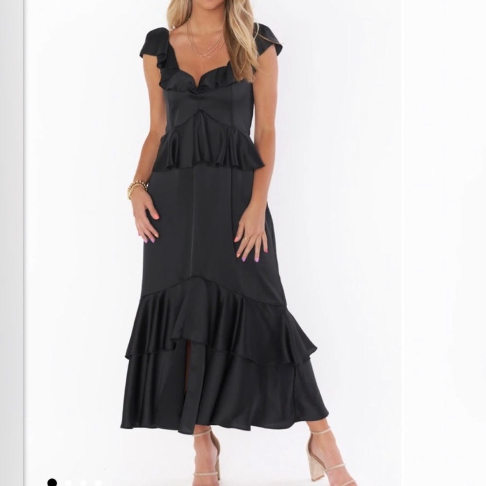 Show me Your Mumu Reese Ruffle Dress